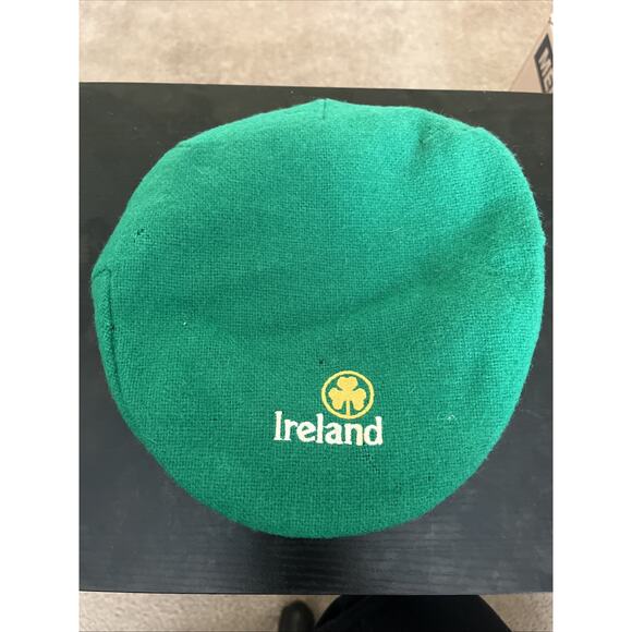 Hanna Hats Other - Hanna Hats Donegal Town Ireland Mens Green Newsboy Cap Size Medium